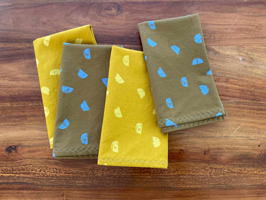 Cloth Napkins - Moonphase (4)